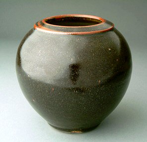 Stoneware Bottle Vase by Nic Harrison - click to return